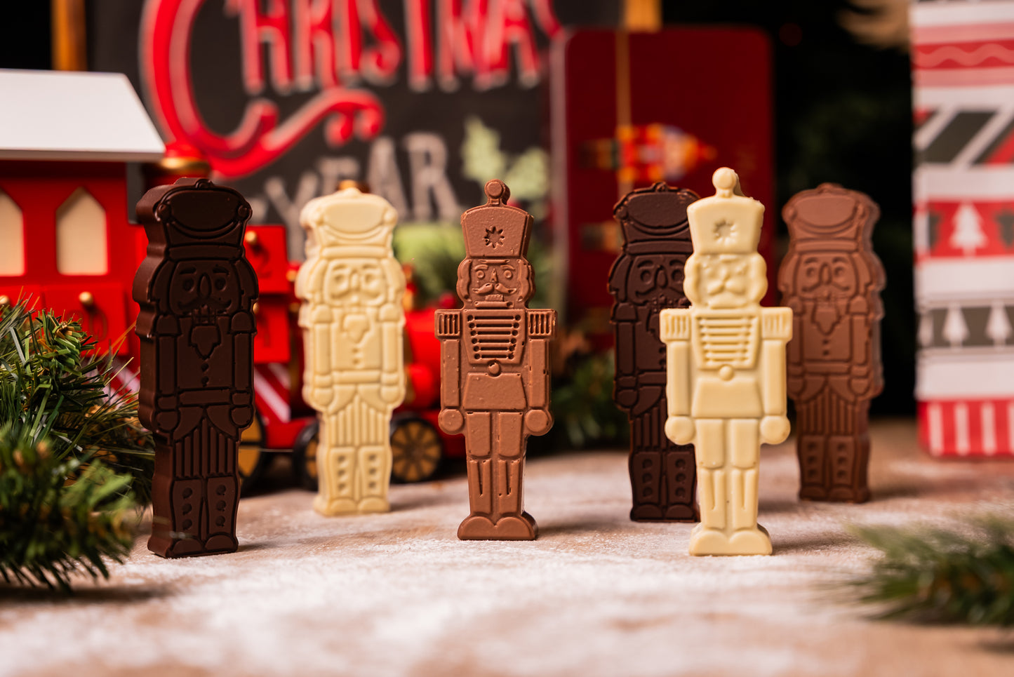 Schiaccianoci cioccolato fondente e latte