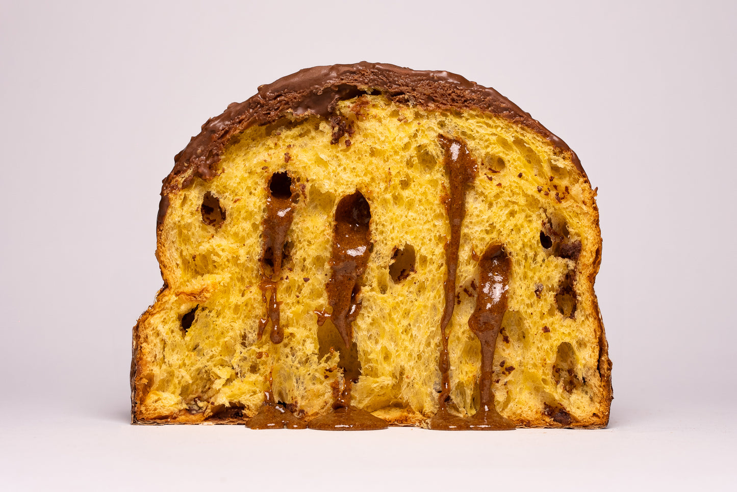 Panettone Gianduja, caffè e agrumi