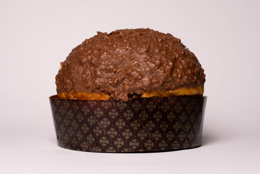 Panettone Gianduja, caffè e agrumi
