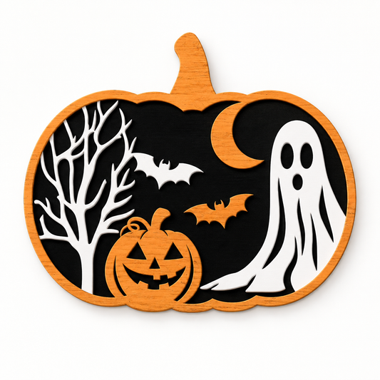 BOO! – Scena Croccante di Halloween in Cioccolato