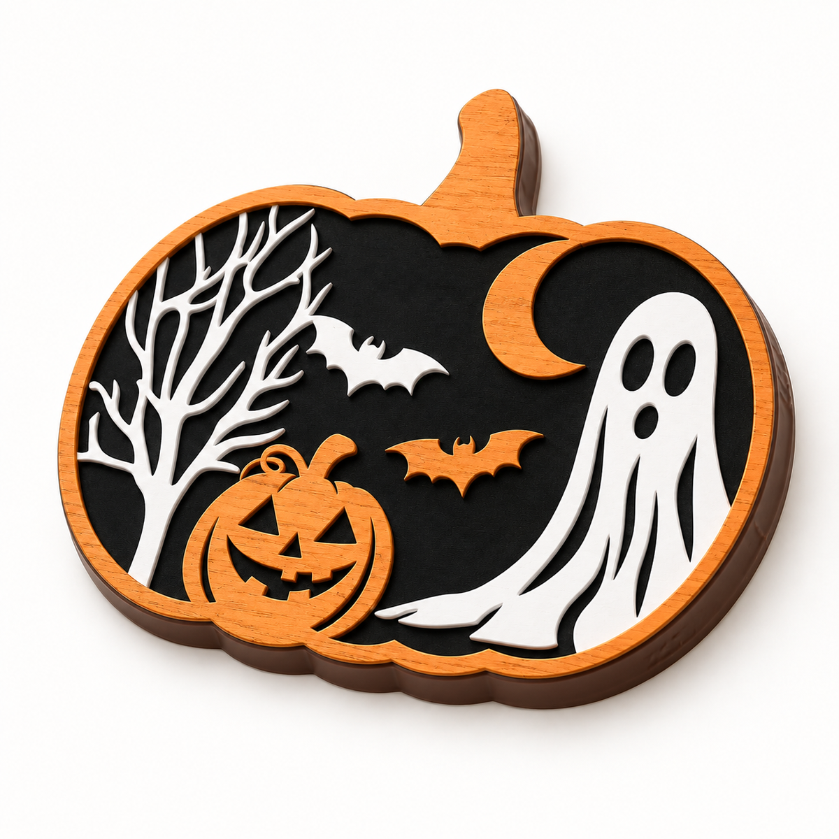 BOO! – Scena Croccante di Halloween in Cioccolato
